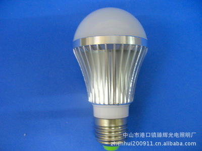 【5w LED 球泡燈 5wLED節(jié)能燈泡 ZH-BL/5x1-03】?jī)r(jià)格,廠(chǎng)家,圖片,LED球泡燈,中山市港口鎮(zhèn)臻輝光電照明廠(chǎng)-